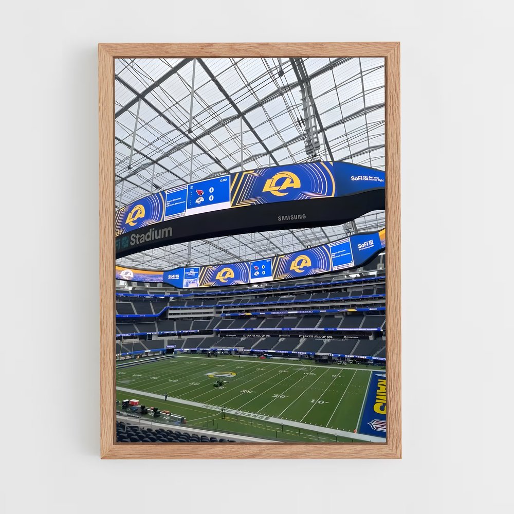 Poster Inside SoFi Stadium (vue 4)
